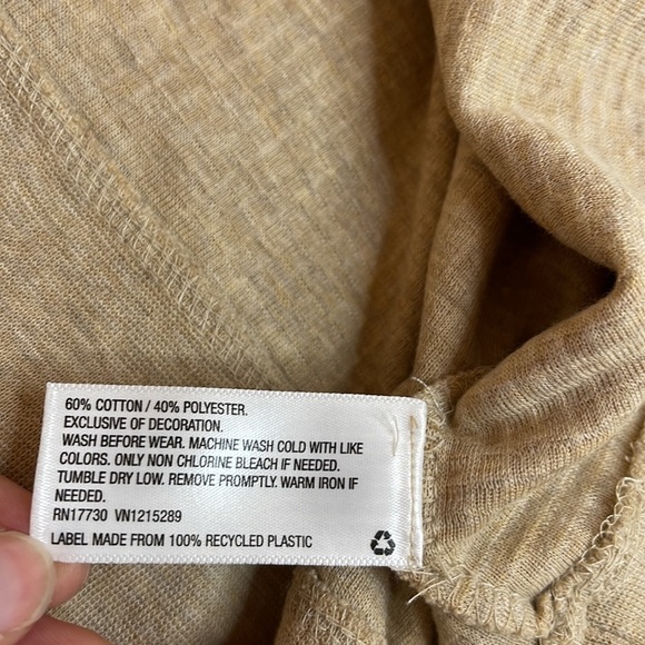 Cat & Jack Waffle Knit Long Sleeve Shirt XS (4-5)NWT - Picture 5 of 5